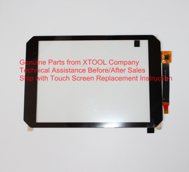Touch Screen Digitizer for XTOOL EZ500 HD Heavy Duty Gasoline - Click Image to Close